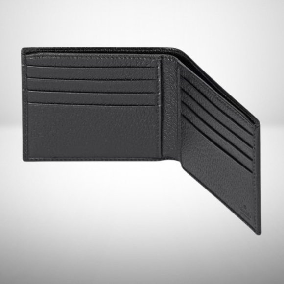 GUCCI BI-FOLD LEATHER WALLET WITH HORSEBIT - NEW - Picture 5 of 7